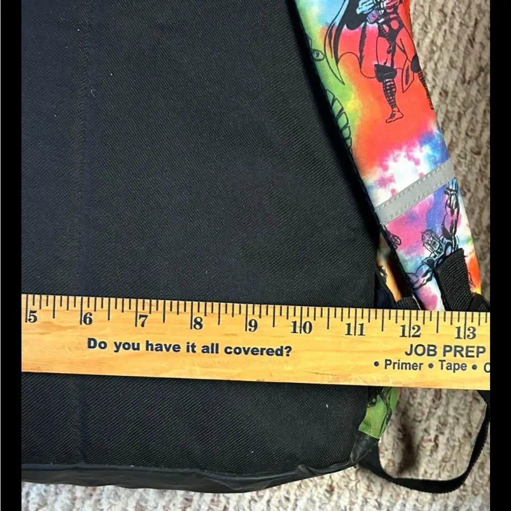 Marvel tie dye 17x12 inch . Backpack & ©Marvel-NMint
